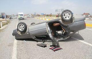 Konya’da otomobiller çarpıştı: 7 yaralı