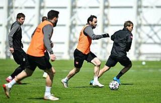 Konyaspor, Alanyaspor maçı hazırlıklarını sürdürdü