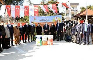 Kuraklığın etkili olduğu Amasya’da çiftçilere...