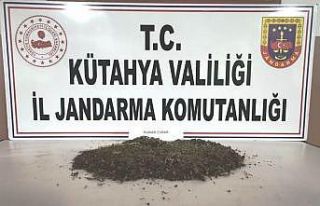 Kütahya’da 640 gram esrar ele geçirildi