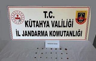 Kütahya’da Bizans dönemine ait 21 adet tarihi...