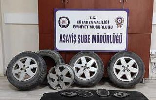 Kütahya’da otodan hırsızlık olaylarının zanlısı...