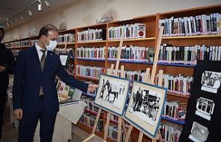 Kütüphane Haftası nedeniyle kitap sergisi açıldı