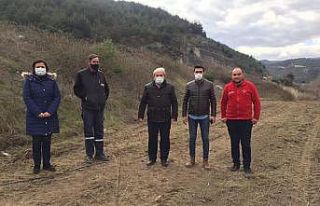 Lavanta dikimi ve karavan turizmi için çalışmalara...