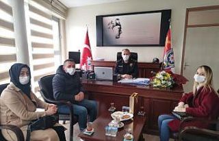 Magandayı bulan polise teşekkür