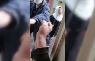 Mahalleyi uçurmakla tehdit etmişti...Şimdi de tırpanla...