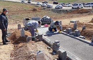 Malatya Büyükşehir’den mezarlıklara bakım ve...