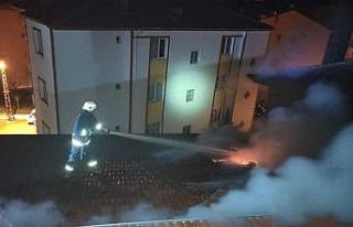 Malatya’da ev ve çatı yangını korkuttu