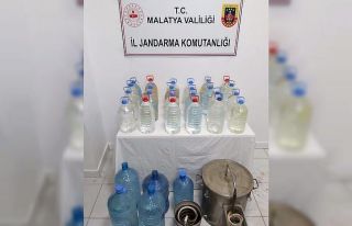 Malatya’da kaçak içki operasyonu
