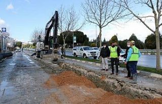 Manisa CBÜ Hafsa Sultan Hastanesinde su taşkınları...