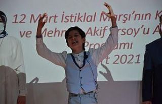 Manisa’da İstiklal Marşının 100. yılı kutlandı