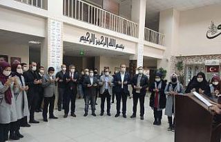 Mardin’de lisede ’Beytülmakdis’ köşesi