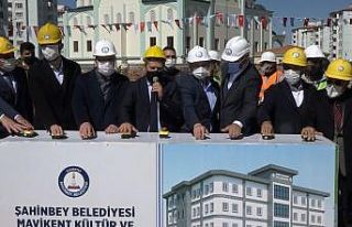 Mavikent Kültür ve Spor Merkezinin temeli atıldı