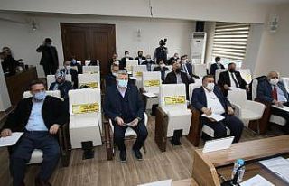 Meclis toplantısında kırmızı bölgede yer alan...