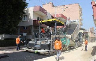Mersin’de asfalt çalışmaları