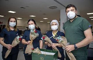 Mersin’de sağlık çalışanlarına 14 Mart sürprizi