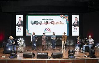 Mersin’de sağlıkçılar ’İyiliğe Şarkılar...