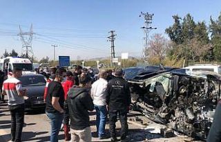 Mersin’de zincirleme kaza: 4 yaralı