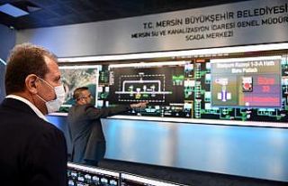 Mersin’in suyu SCADA sistemiyle izleniyor