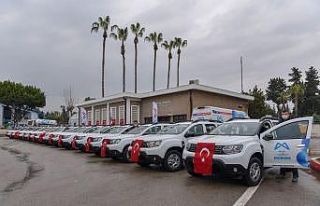 MESKİ, 15 yeni araçla filosunu genişletti