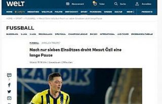 Mesut Özil’in sakatlığı dünya basınında