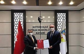 Meteoroloji Parkı için alan devir protokolü imzalandı