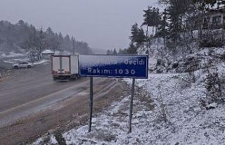 Meteoroloji uyarmıştı, Karabük’te kar yağışı...