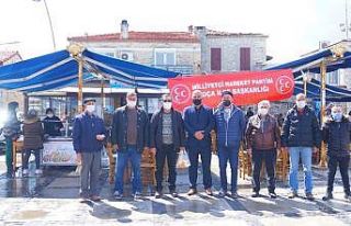 MHP Foça teşkilatından şehitler anısına lokma...