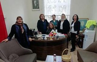MHP’li kadınlardan anlamlı ziyaret