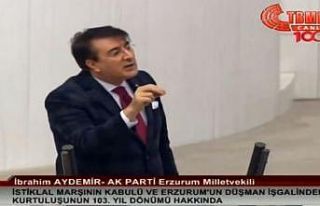 Milletvekili Aydemir: ‘Erzurum Destanlar şehridir’