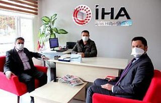 Milletvekili Toprak’tan İHA’ya ziyaret