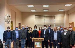 Milletvekili Tutdere, kadın avukatlarla bir araya...