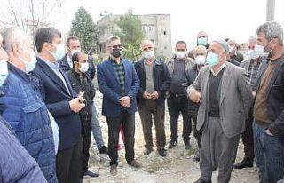 Milletvekili Tutdere, kentsel dönüşüm alanında...