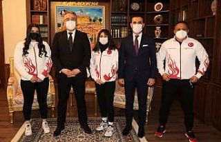 Milli sporcular Polonya’da Türkiye’yi temsil...