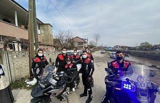 Minik Muhammet bu sefer yunus polislerle buluştu