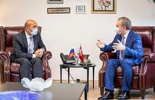 Moskova Hükümet Bakanı Cheremin’den Soyer’e...
