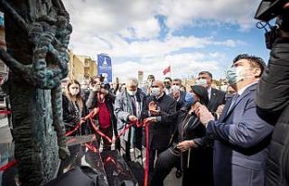 Mübadele anıtı açıldı