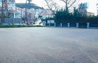 Mudanya basketbol sahası yenileniyor