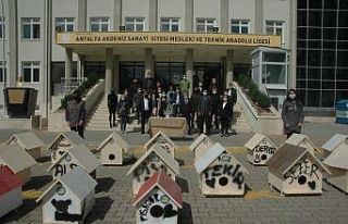 Muhtarlar istedi, lise öğrencileri yaptı