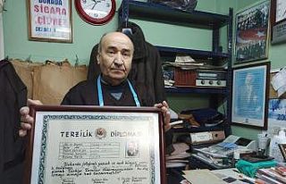 Muzaffer amcanın 50 yıllık deri hikayesi