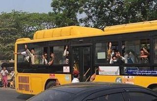 Myanmar’da gözaltına alınan 628 darbe karşıtı...