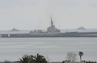 NATO gemileri Samsun’dan ayrıldı
