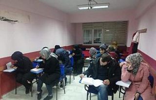 Nazilli’deki yabancılar Türkçe eğitim aldı