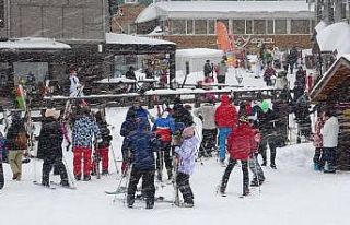 Ne sis ne de kar yağışı onlara engel olamadı