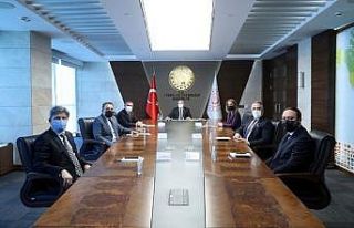 Nevşehir heyetinden Bakan Varank’a ziyaret