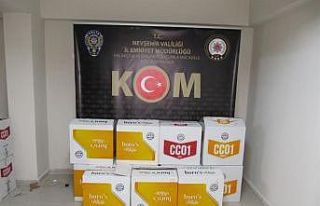 Nevşehir’de 110 bin adet boş makaron ele geçirildi