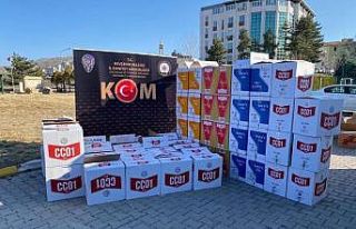 Nevşehir’de 590 bin adet makaron ele geçirildi