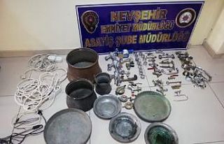 Nevşehir’de hırsızlık şüphelisi 1 kişi tutuklandı