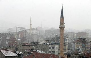 Nevşehir’de kar ve sis etkili oluyor