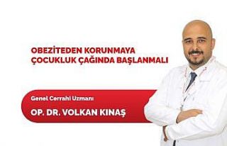 Obeziteden korunmaya çocukluk çağından başlanmalı